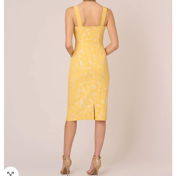 Adrianna Pappell Jacquard Sheath Dress - Picture 2 of 4